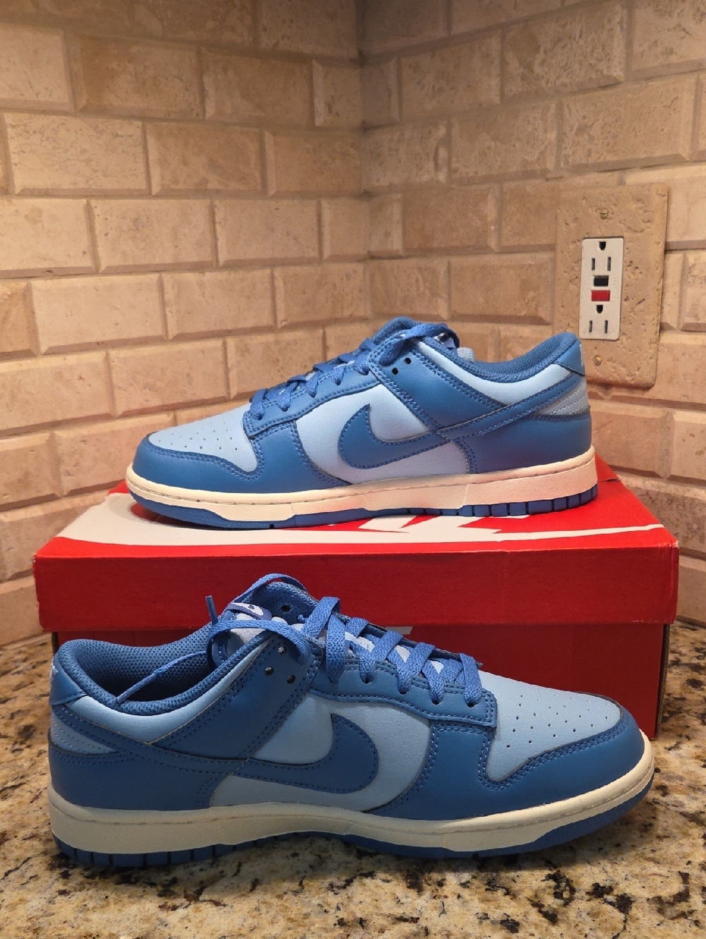 👟 Nike Dunk Low "Psychic Blue" Sneaker M 9.5 / W 11 - Picture 3 of 6